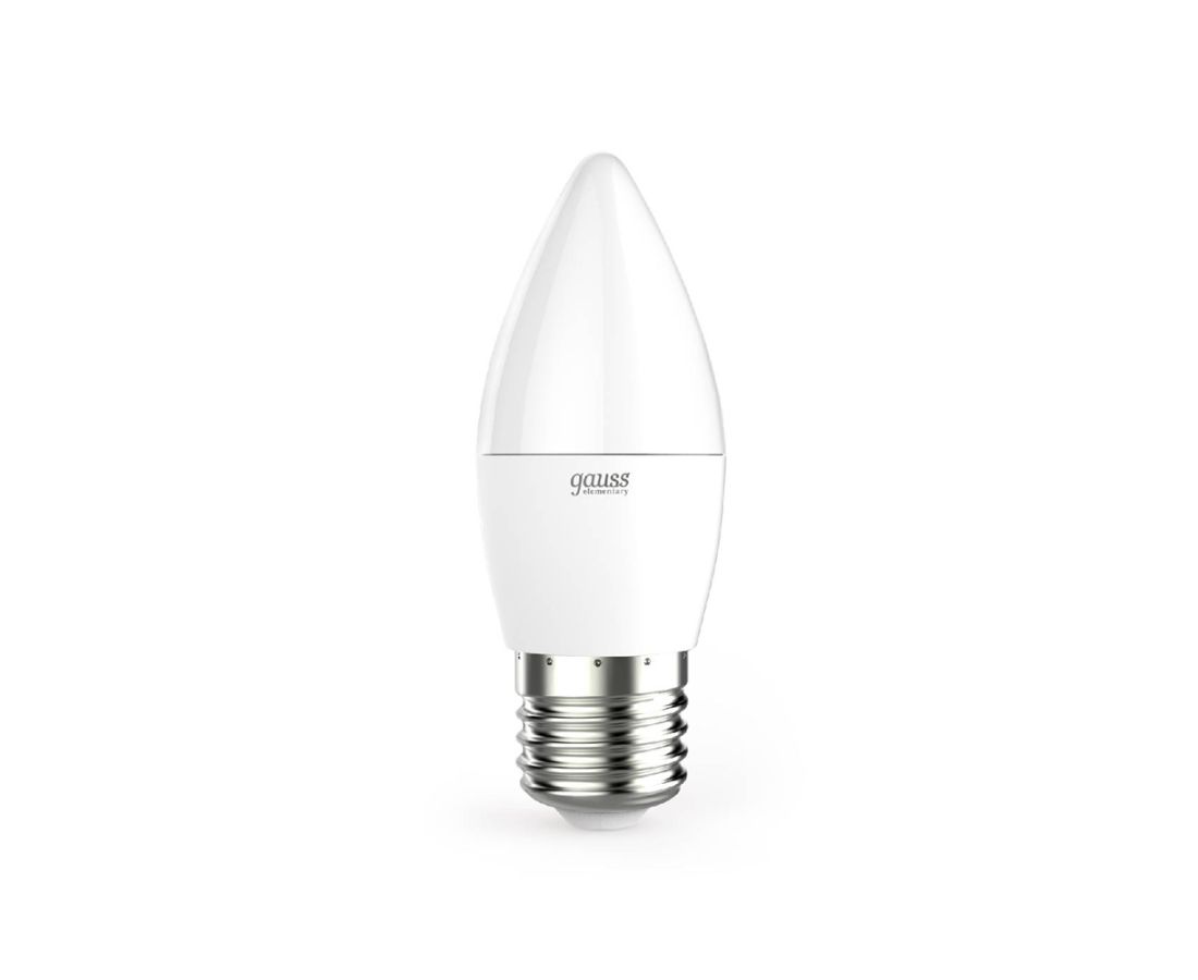 LED ნათურა Elementary Candle 10W 750lm 4100K E27 - 302 Gauss — ნათურა და ვაზნა